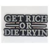 Belt Buckle - Get Rich or Die Tryin