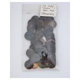 Large Lot of Canada Large Cents