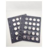 Vista $1 Dollar Canada Blank 2 Coin Sheets