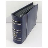 Stamp FDC Cover Album Blue