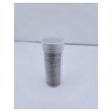 1970 25 Cents Low Mintage Tube of 40