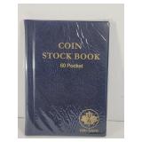 60 Pocket Coin Stock Book
