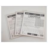 Numis NH2 Plastic Pgs For Coin Sets Lighthouse15Pg