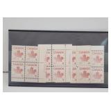 Canada Mint State Stamps Permanent A Plate Blocks