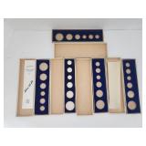 Silver Year Set Cases Vintage 1967 & Prior