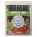 Canada 25 Cents Lighthouse Coin Album  1858-1952
