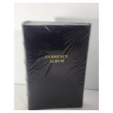 Banknote Currency Album with Sleeves Sealed
