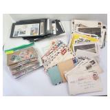 Large Lot Stamps Postal HistoryPostcardsFDCsCovers