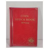 60 Pocket Coin Stock Book