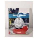 Canada 50 Cents Lighthouse Coin Album  1870-1952