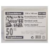 Stamp Standard Cards 5 Strips Pack of 50