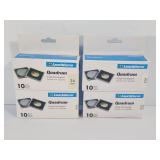 Square coin capsules QUADRUM 36 mm