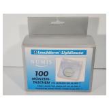 Numis Coin Pockets 46mm Pack of 100