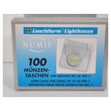 Numis Coin Pockets 46mm Pack of 100