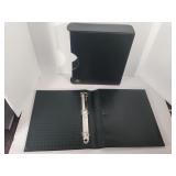 Grande 3 Ring Binder with Slipcase Dark Green