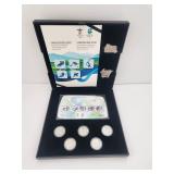 Vancouver 2010 Coin Stamp & Pin Set
