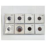 USA Indian Head Pennies 1880 to 1907