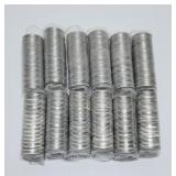 1999 Canada Millenn 25 Cents Complete Set 12 Rolls