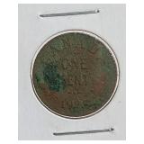 1925 Cent Canada Key Date