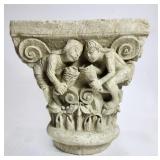 Column Capital Replica Roman Basilica of Vezelay