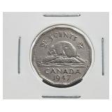 1947 DOT Canada 5 Cents Key Date
