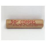 1967 BU Canada Cents Bank Roll
