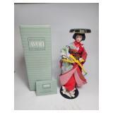 International Porcelain Doll Masako H: 8' Box AVON