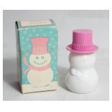 Snowman - Roses, Roses Cologne w/Box AVON