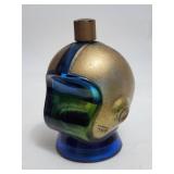 Football Helmet Blue Bottle AVON