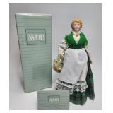Porcelain Doll Colleen L'Irlandaise H:8' wBox AVON