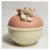 Victorian Sewing Basket Rich Moisture Cream AVON