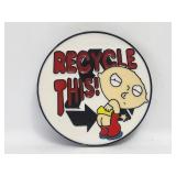 Belt Buckle - Recycle This!