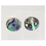 Mother of Pearl Earring Set on Sterling Silver