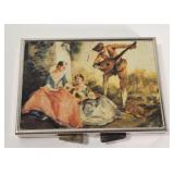Victorian Image Pill Snuff Box Case