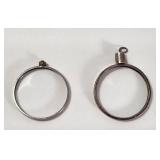 2 Coin Bezels 30-31mm