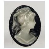Carved  Portrait Cameo