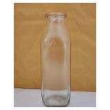 Small Milk Bottle Jug Old Glass