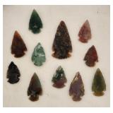 Stone Arrow Head Collection
