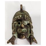 Ancient Roman Oil Lamp Lid Brass