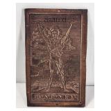 EXLIBRIS Copper Etche Engraving PrintingPressc1917