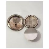 Vintage Makeup Mirror Powder Compact