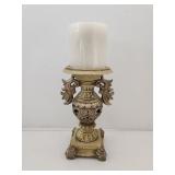 Candlestick Holder with Candle