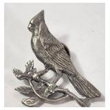 Cardinal Bird Pewter Pin Canada Vintage