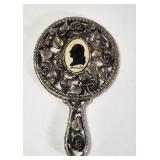 George Washington Make Up Mirror Silhouette Vintag