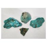 Nuggets of Natural Turquoise Mineral