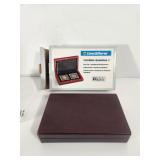 Mahogany 2 Coin Presentation Case