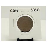 1916 Large Cent Canada