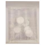 100 Coin Capsules For Canada Silver $1 Dollars