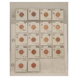 US Lincoln Cents 2000 to 2010D UNC