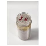 2009 Men's Hockey Color Canada 25 Cents Tube